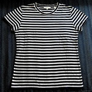 Vince- Perfect condition lightweight 100% Pima cotton striped tee